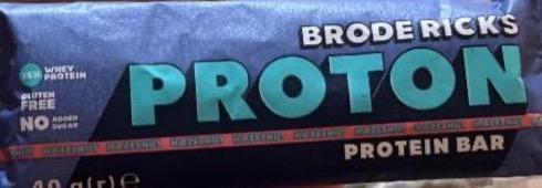 Фото - Protein bar brode ricks Proton