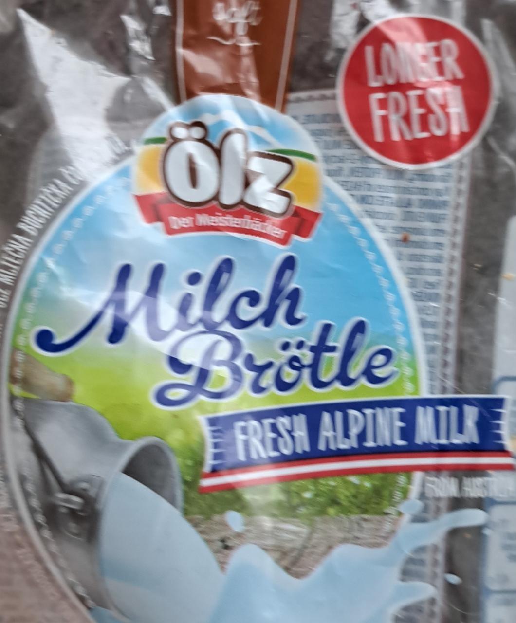 Фото - Milch Brotle Fresh Alpine Milk Ölz