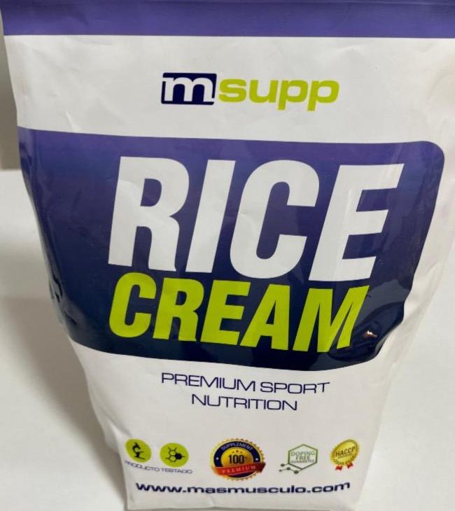 Фото - Rice cream Msupp