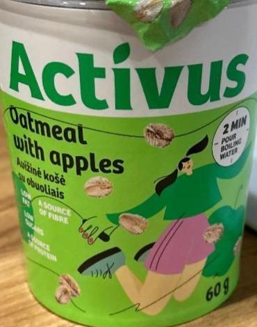 Фото - Oatmeal with apples Activus