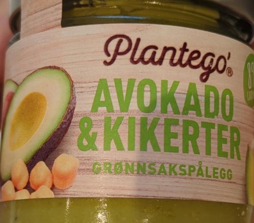 Фото - Grønnsakspålegg avokado & kikerter Plantego'