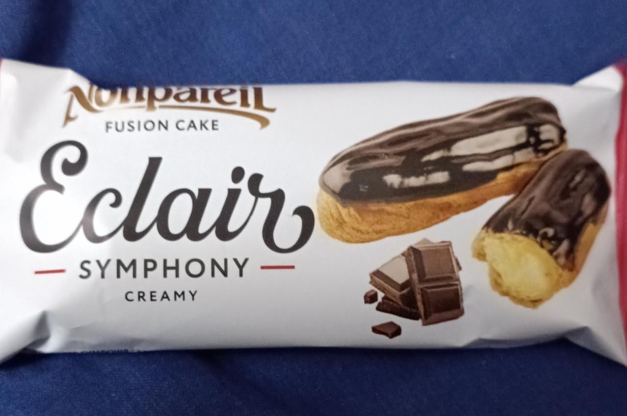 Фото - Еклер шоколадний з заварним кремом Éclair Symphony Creamy Nonpareil