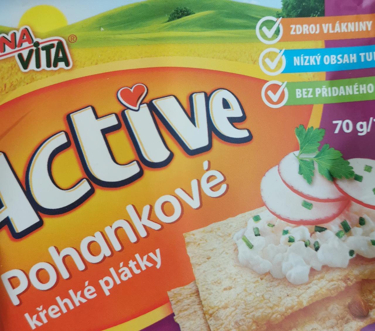 Фото - Active křehké plátky pohankové Bonavita