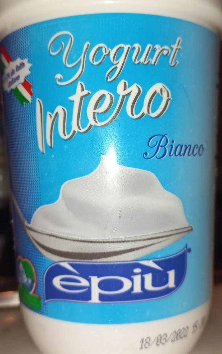 Фото - Йогурт Intero Bianco Epiu