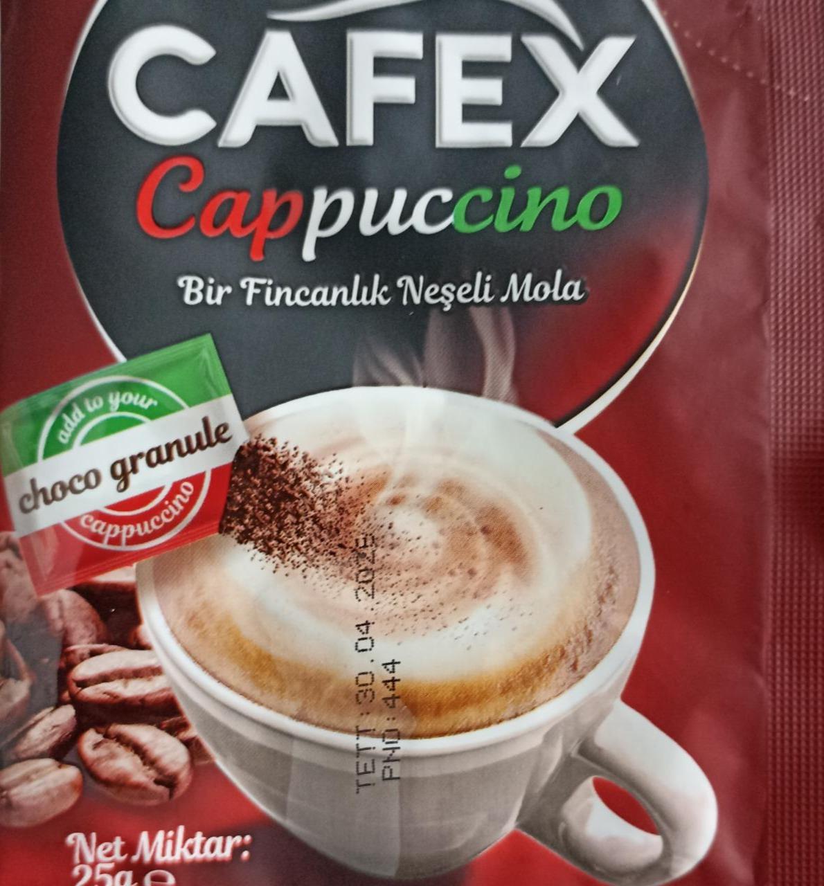 Фото - Çikolata Parçacıklı Cappuccino Cafex