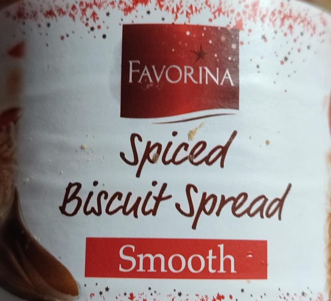 Фото - Spiced biscuits spread smooth Favorina