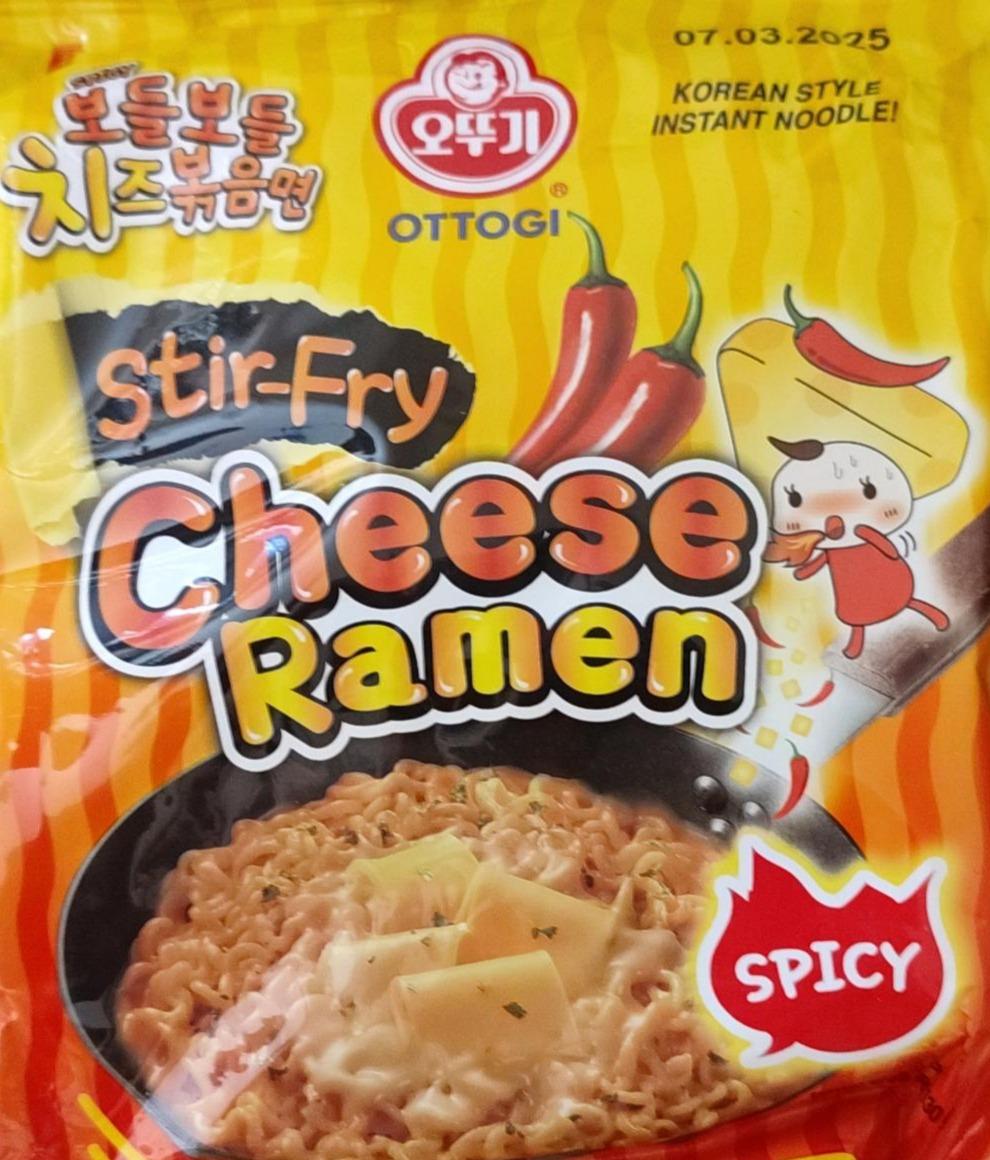 Фото - Cheese ramen stir-fry spicy Ottogi