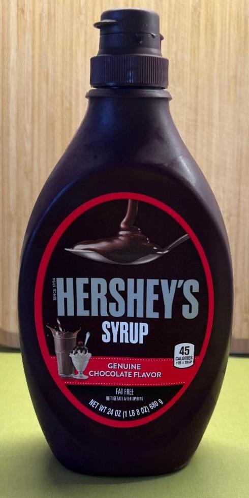 Фото - Сироп шоколадний Syrup Hershey's