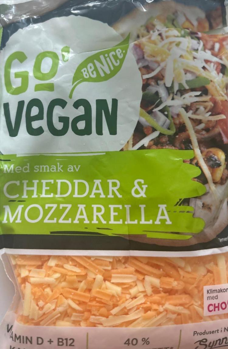 Фото - Med smak av cheddar & mozzarella Go vegan