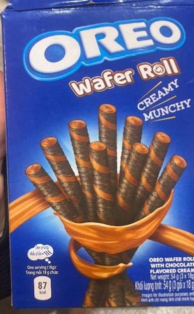 Фото - Wafer roll chocolate Oreo