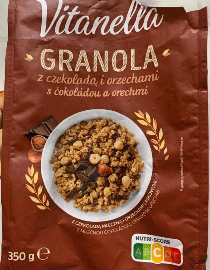 Фото - Granola z czekoladą i orzechami s čokoladou a orechmi Vitanella