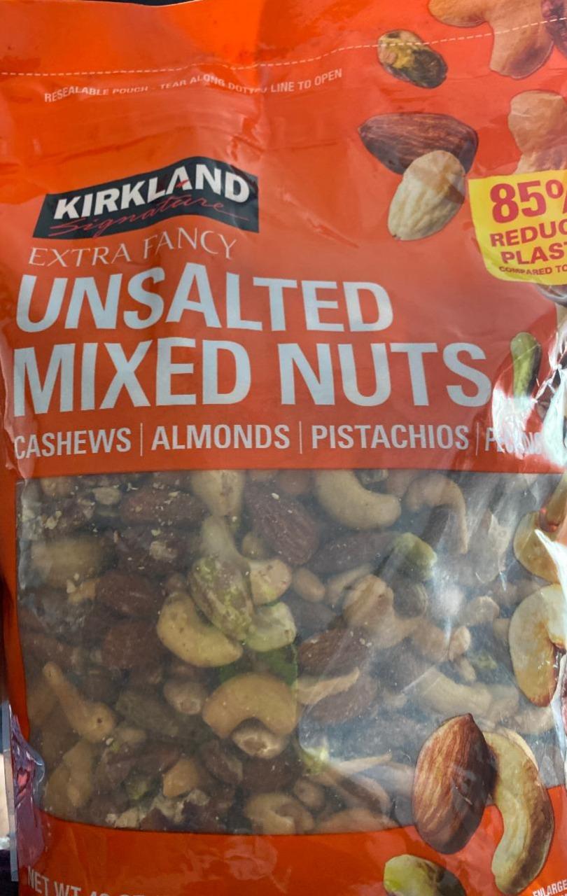 Фото - Unsalted Mixed Nuts Kirkland Signature