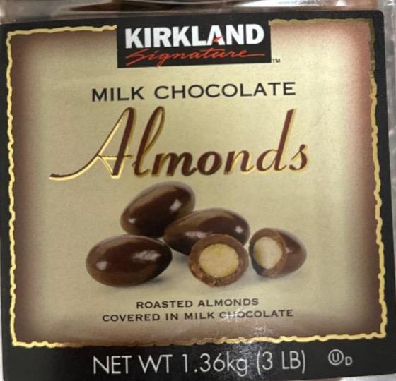 Фото - Milk chocolate almonds Kirkland Signature