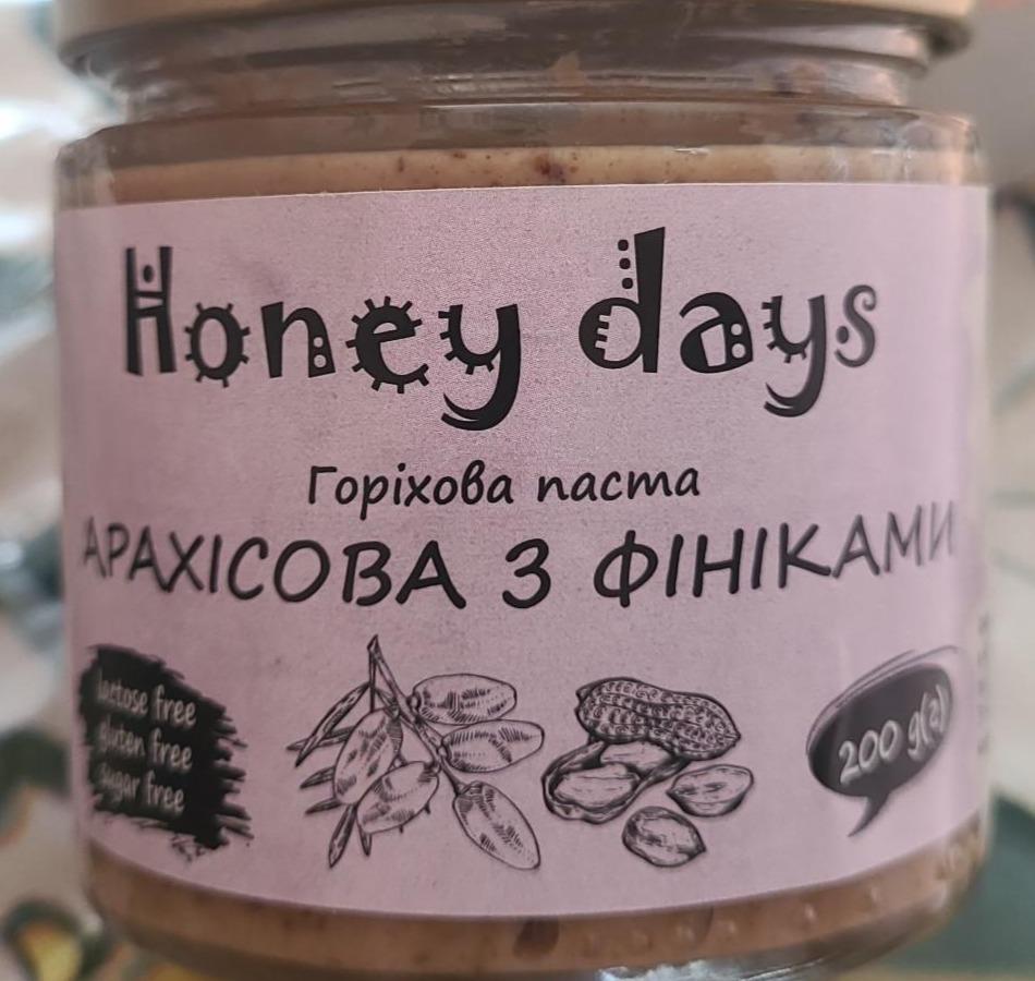 Фото - Арахісова паста з фініками Honey Days