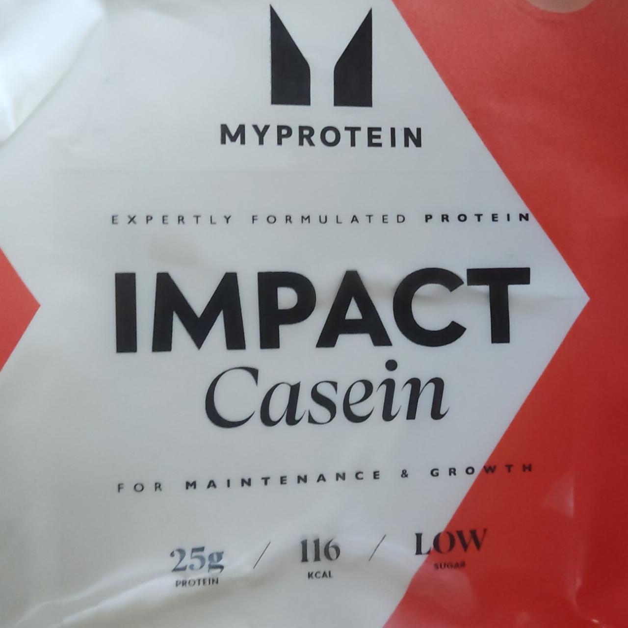 Фото - Протеїн Impact Casein MyProtein