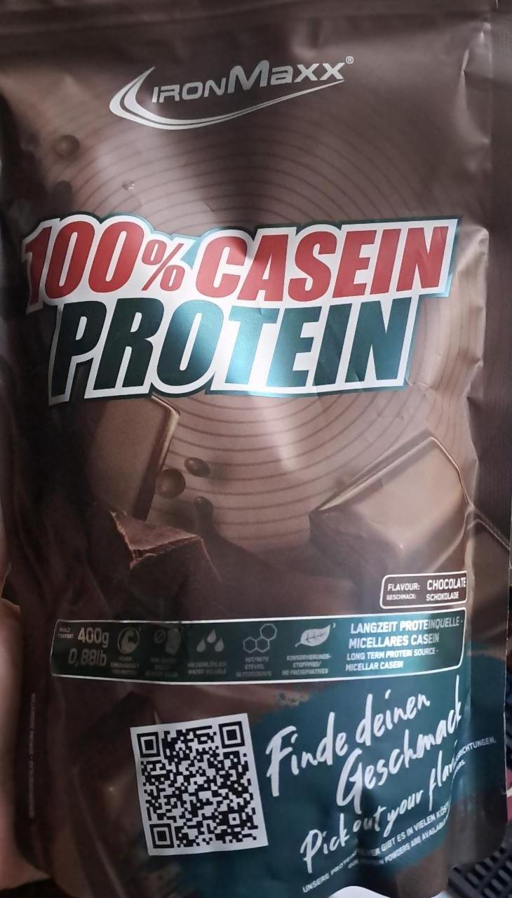 Фото - Казеїновий протеїн зі смаком Шоколад 100% Casein Protein Isolate IronMaxx