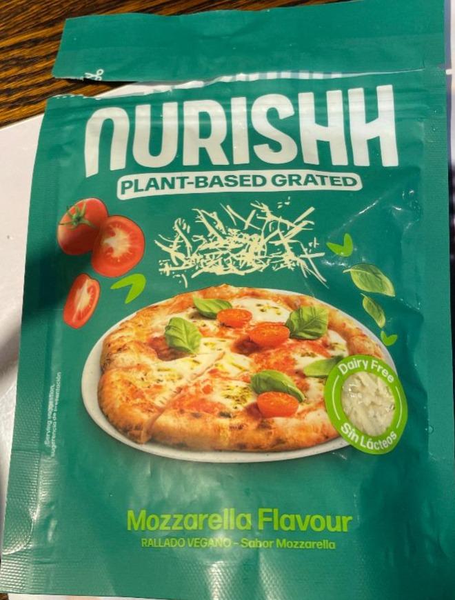 Фото - Plant-based grated mozzarella flavour Nurishh