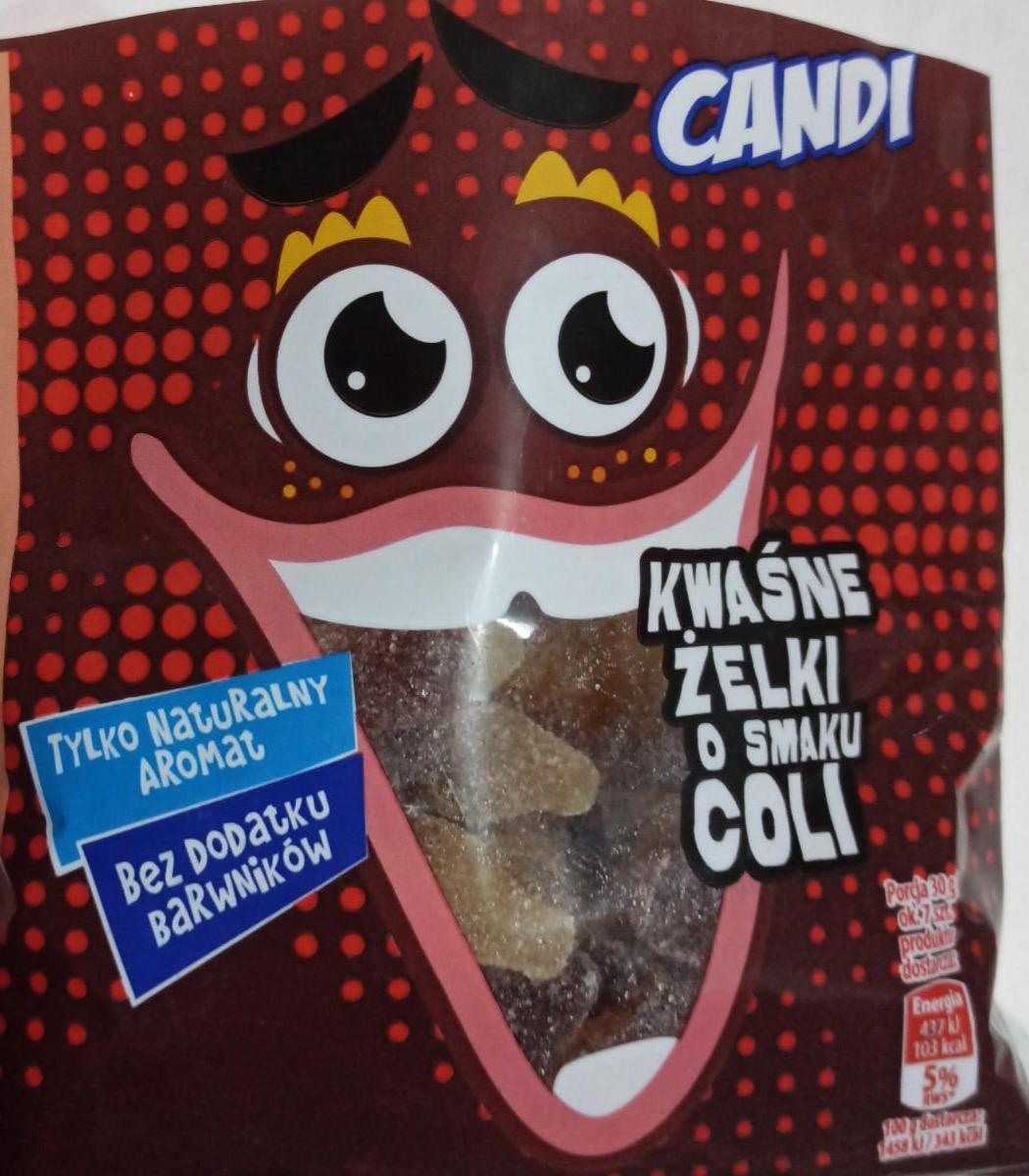 Фото - Цукерки желейні Pandy кислі зі смаком коли без цукру Candy