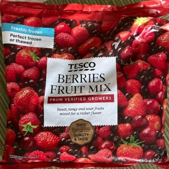 Фото - Фруктовий мікс заморожений Fruit Mix Berries Tesco