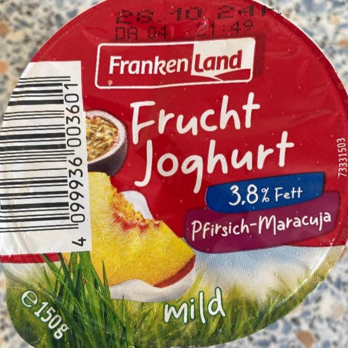 Фото - Frucht joghurt pfirsich maracuja 3.8% fett Frankenland