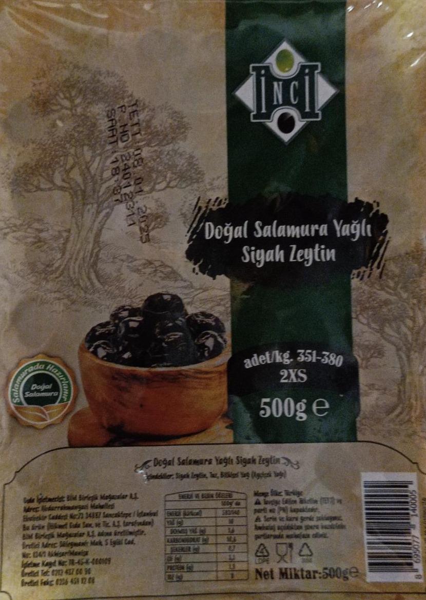 Фото - Yağlı Salamura Siyah Zeytin Teneke Kutu Lidl