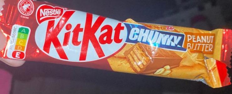 Фото - Kitkat chunky peanut butter Nestlé