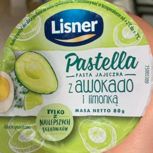 Фото - Pastela pasta jajeczna z awokado i limonka Lisner