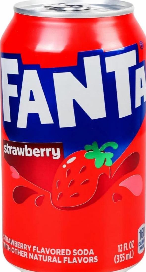 Фото - Fanta strawberry Fanta