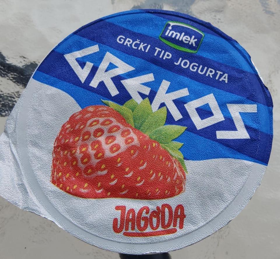 Фото - Jogurt Grekos jagoda Imlek