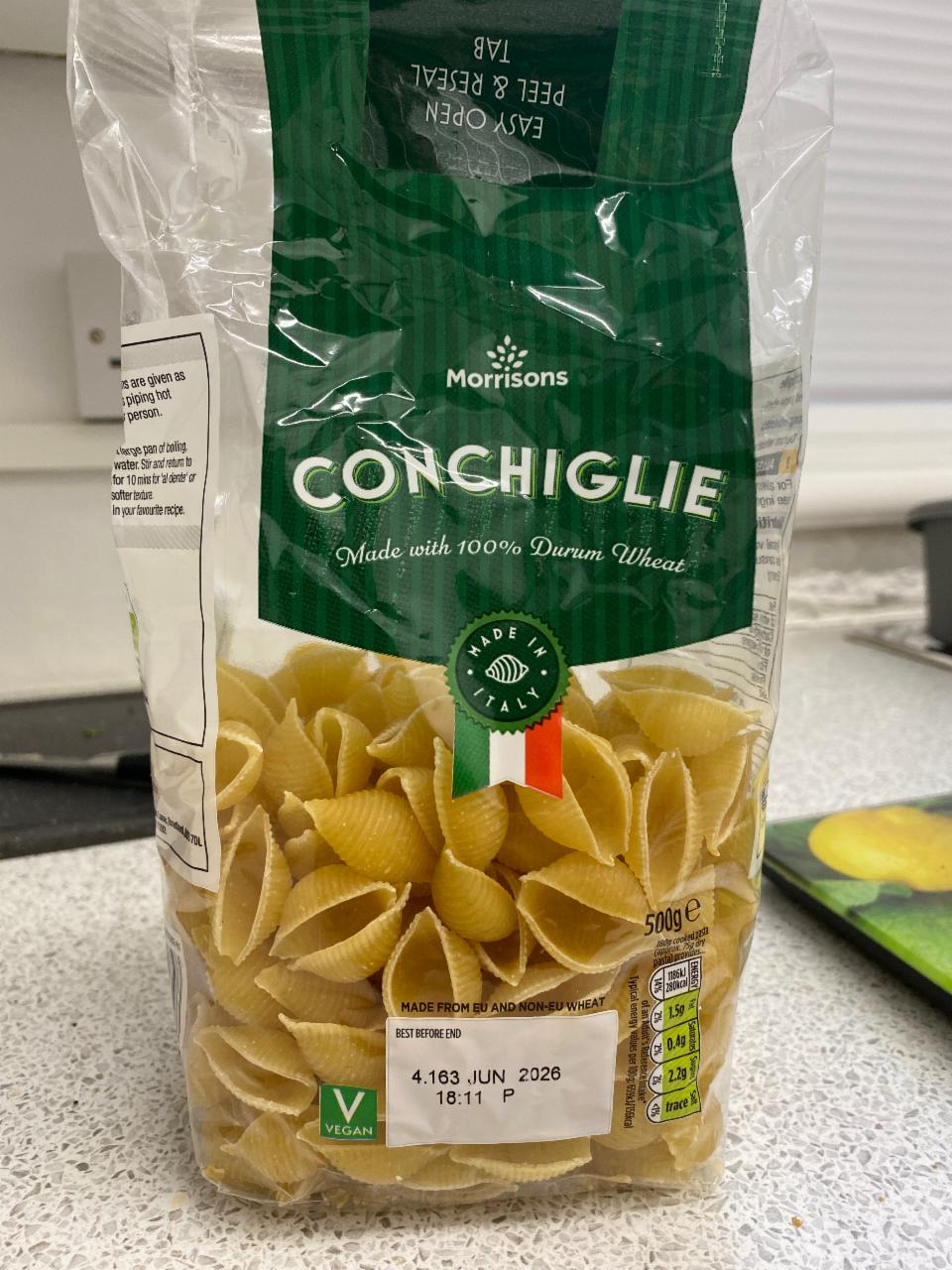 Фото - Макаронні вироби Conchiglie Morrisons