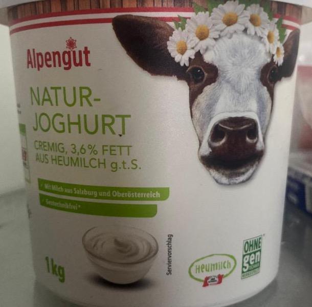 Фото - Natur joghurt cremig 3.6% fett aus heumilch Lidl