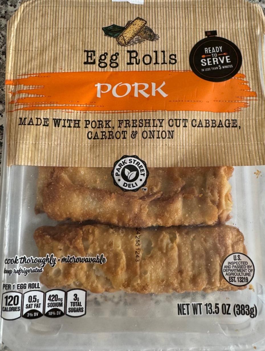 Фото - Egg Rolls pork Aldi