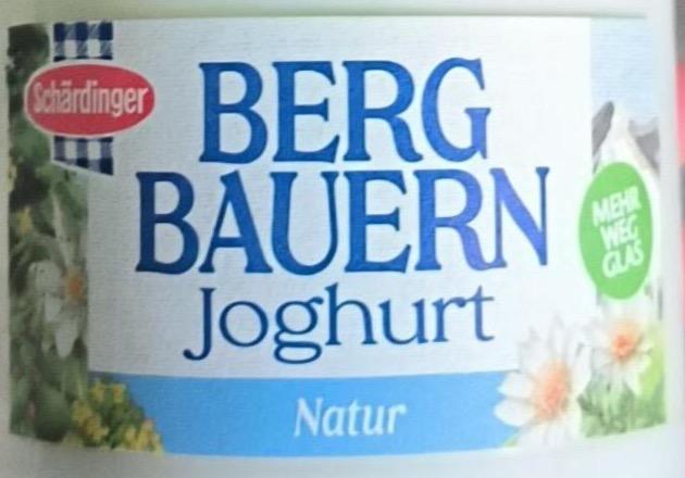 Фото - Berg bauern jogurt natur Schärdinger