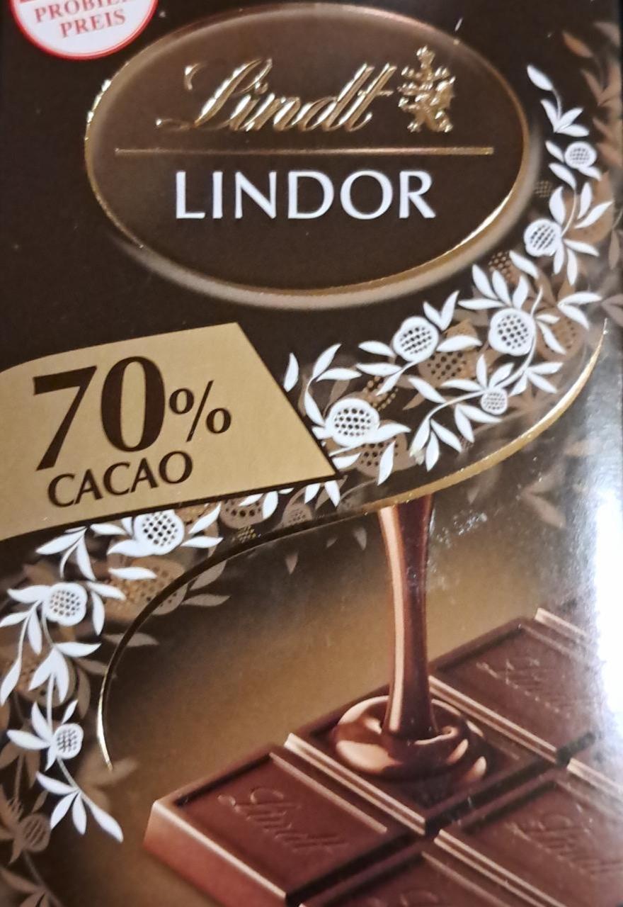 Фото - Lindor 70 % Lindt