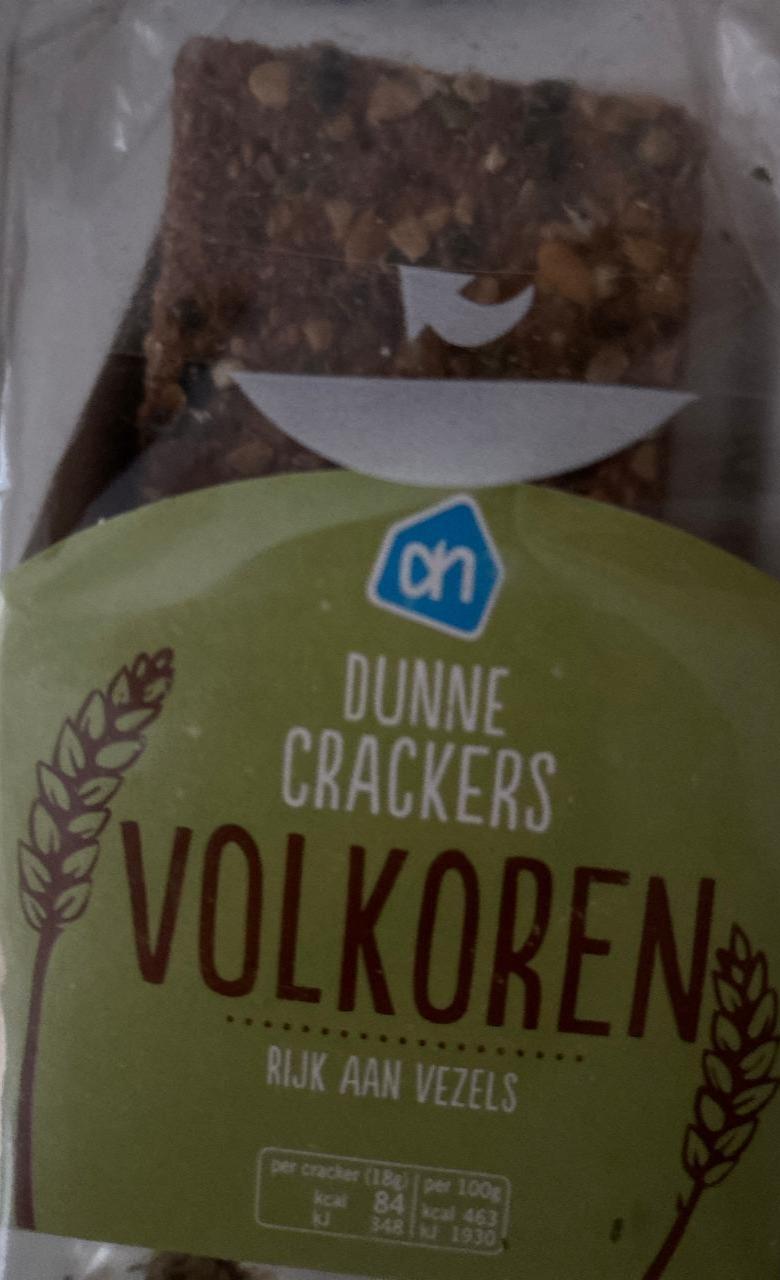 Фото - Dunne crackers volkoren bestellen Albert Heijn