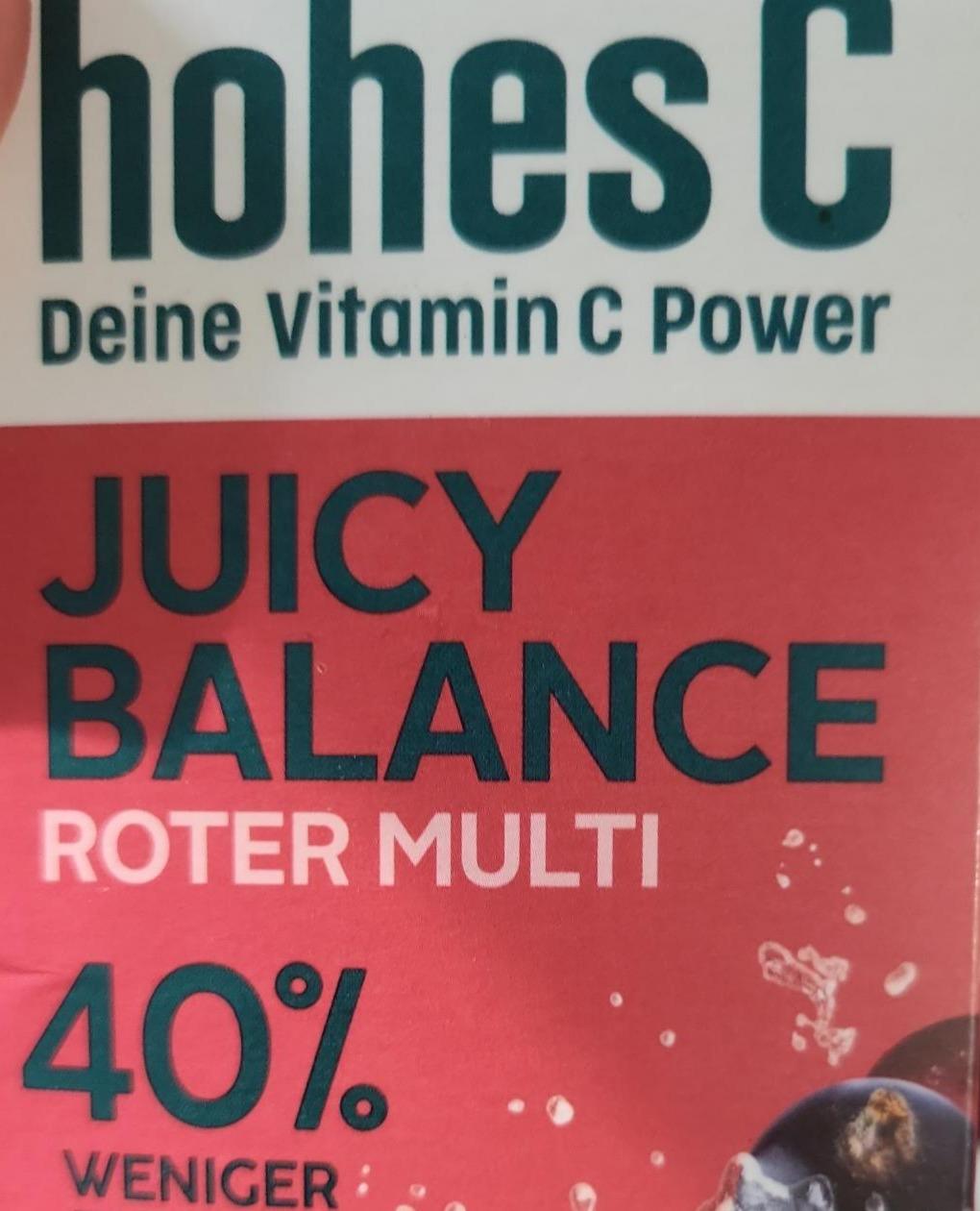 Фото - Juice Balance roter Multi Hohes C