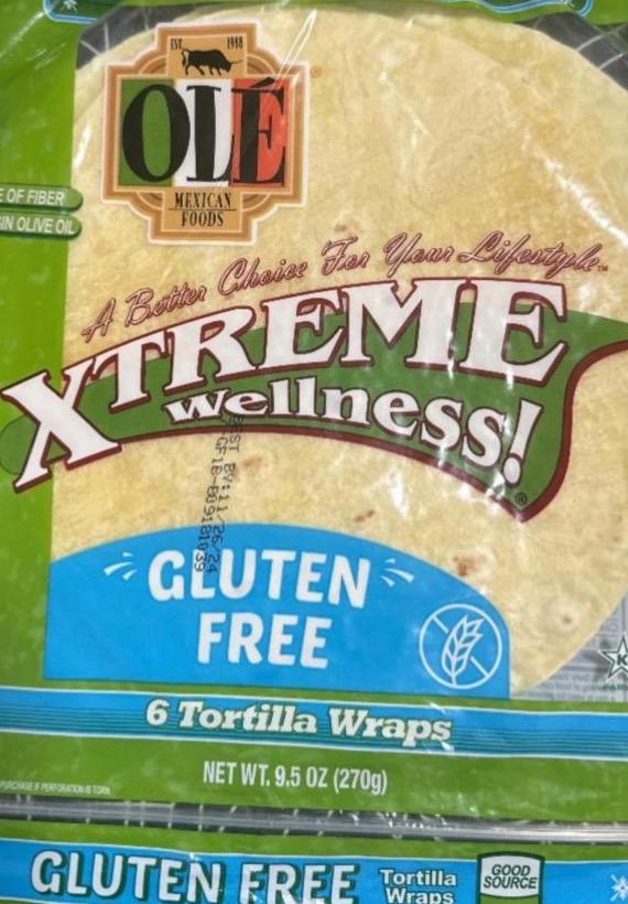 Фото - Tortilla wraps xtreme gluten free Ole Mexican Foods