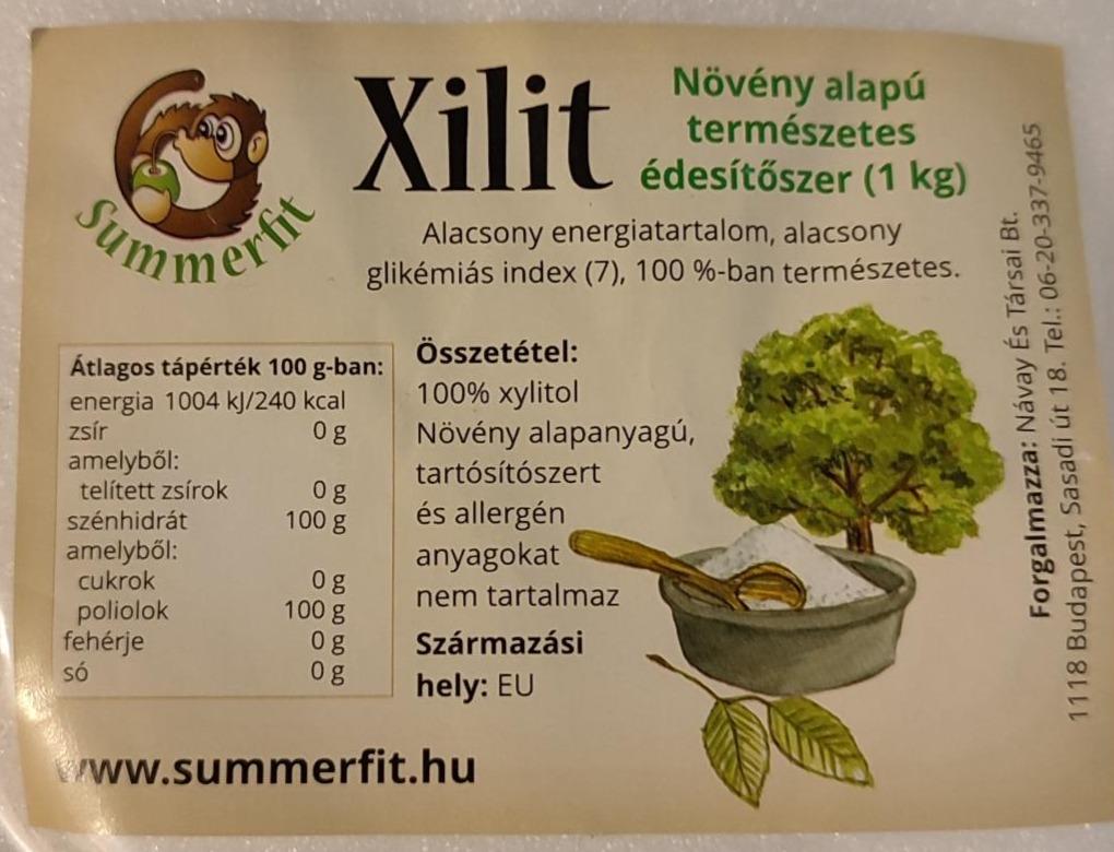 Фото - Підсолоджувач натуральний рослинний Xilit Summerfit