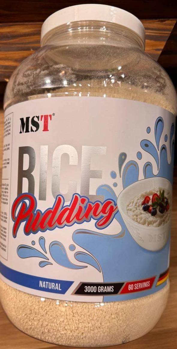 Фото - Rice pudding MST