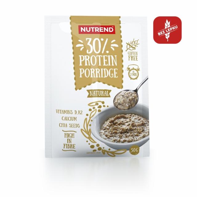 Фото - Каша протеїнова натуральна Protein 30% Nutrend