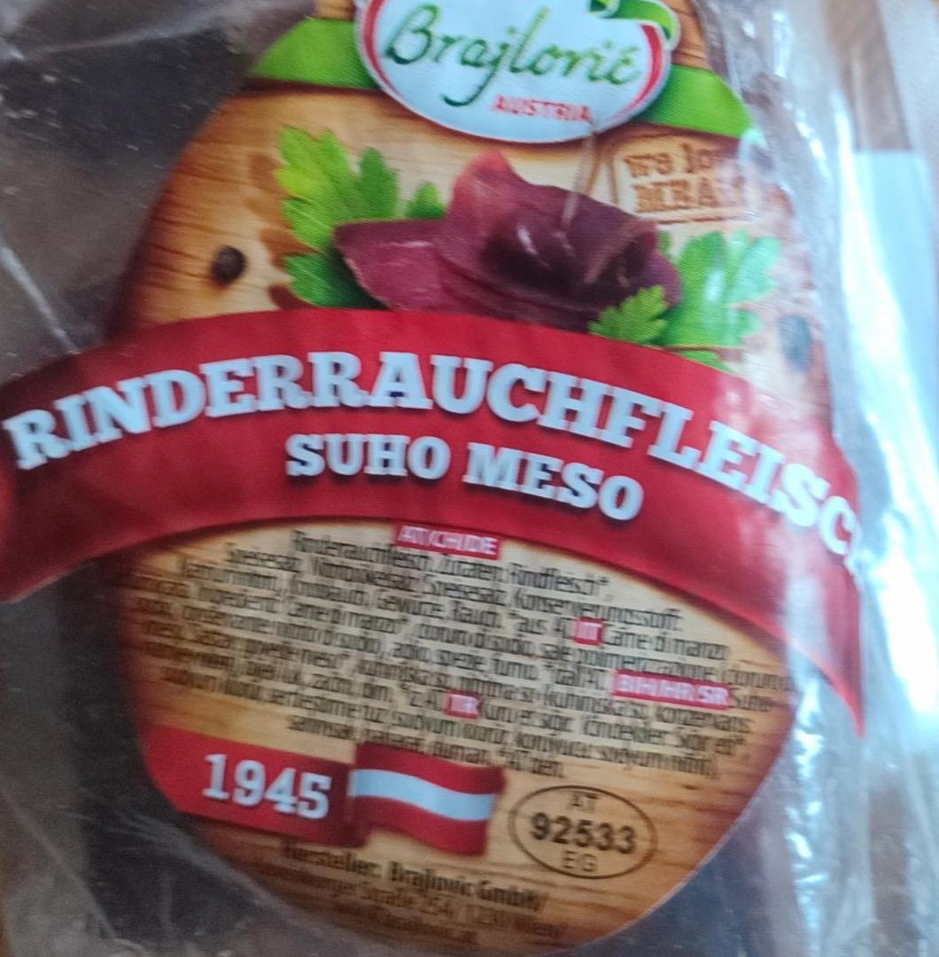 Фото - Rinderrauchfleisch suho mesa Brajlovic