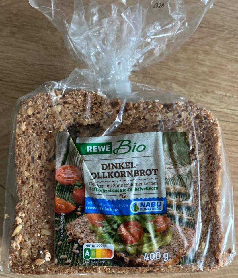 Фото - Dinkelvollkornbrot Rewe bio