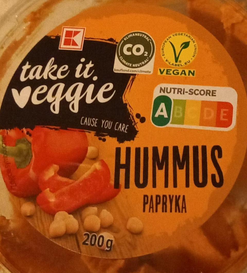 Фото - Hummus papryka K-take it veggie