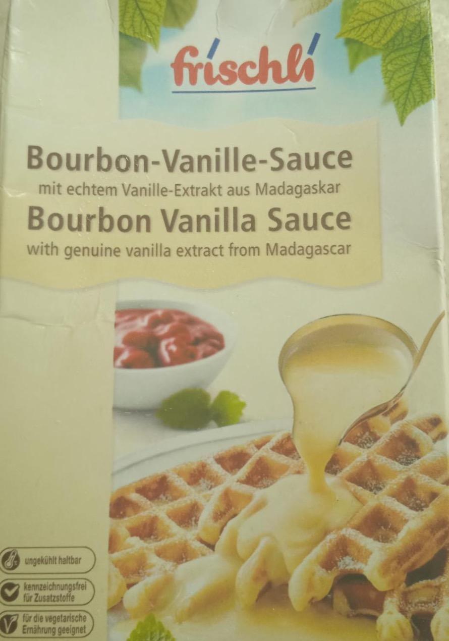 Фото - Bourbon vanilla sauce with genuine vanilla extract from madagascar Frischli