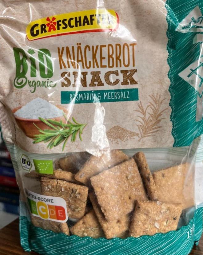 Фото - Knäckebrot snack meersalz und rosmarin Grafschafte