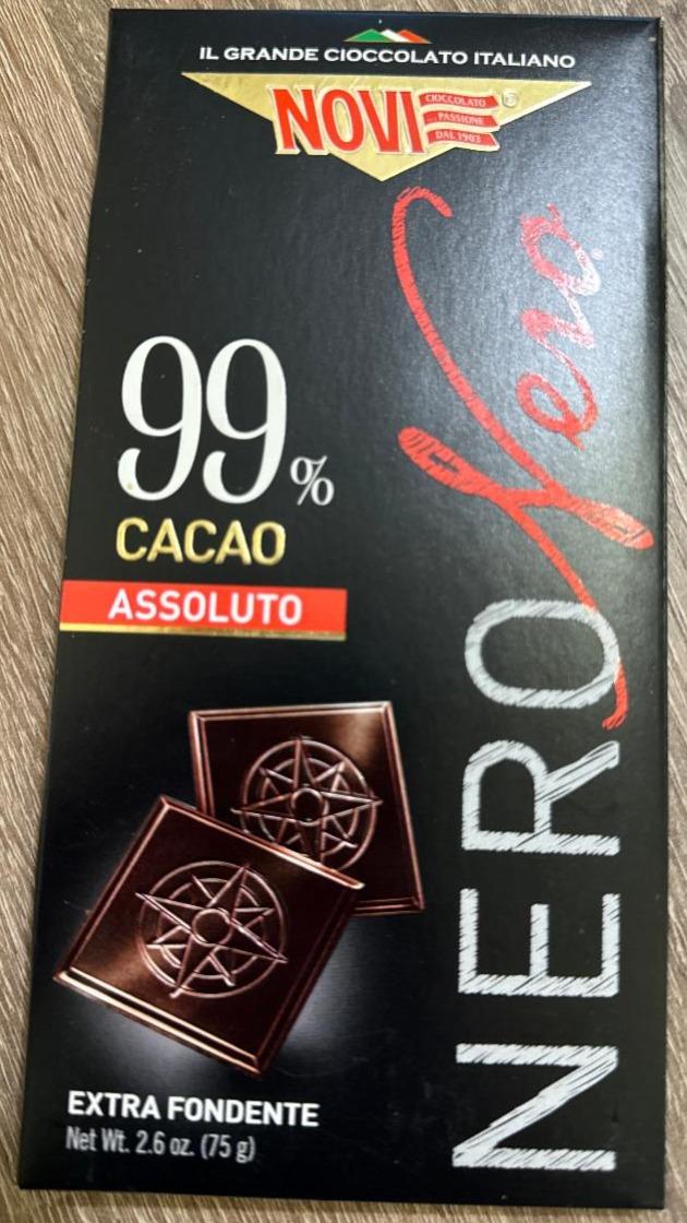 Фото - NeroNero 99% Cacao Assoluto Extra Fondente Novi