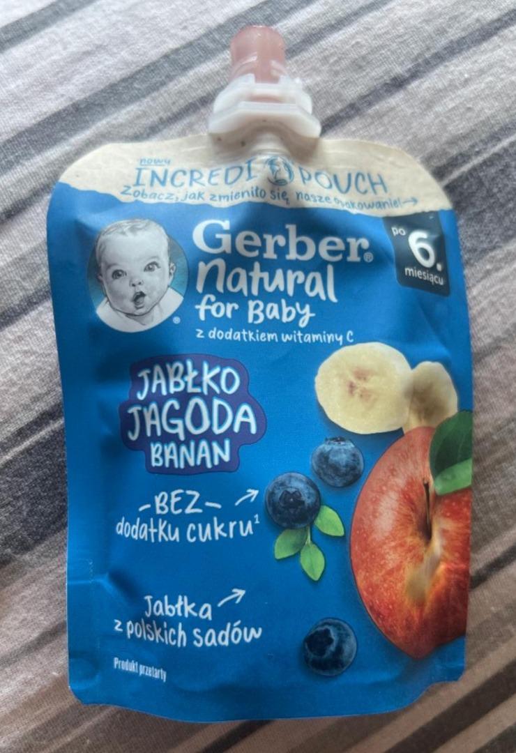 Фото - Пюре яблуко-ягода-банан Gerber