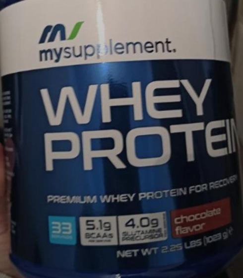 Фото - Whey Protein Çikolata Mysupplement