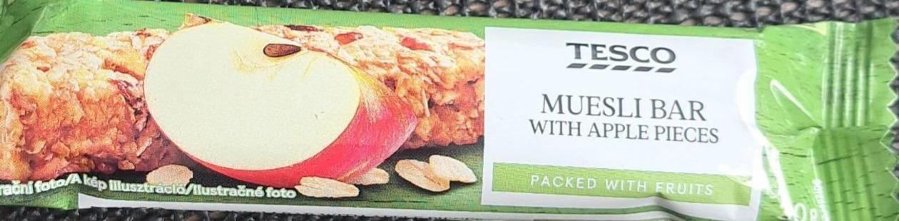 Фото - Muesli bar with apple pieces Tesco