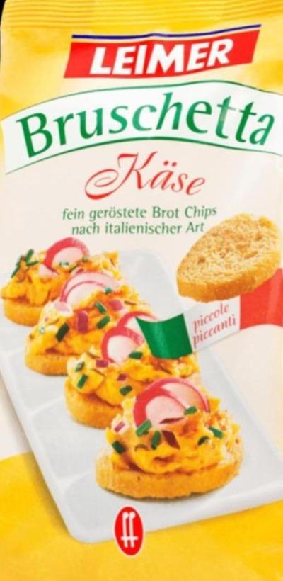 Фото - Bruschetta geröstete brot chips mit käse verfeinert Leimer